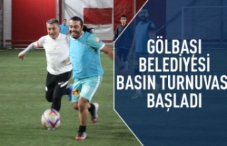 Gölbaşı Belediyesi Basın Turnuvası Başladı