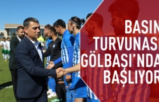 Gölbaşı Belediyesi Basın Turnuvası Başlıyor