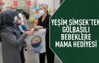 Gölbaşı Belediyesi Bebekleri Unutmadı