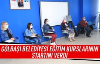 Gölbaşı Belediyesi Eğitim Kurslarının Startını...