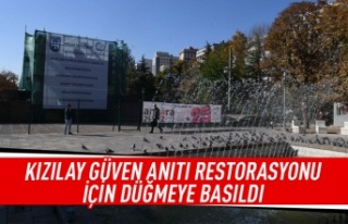 Güvenpark anıtı restorasyonu için düğmeye basıldı