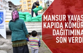 Kapıda kömür dağıtımına son