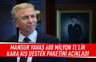 Mansur Yavaş'tan kara kış paketi