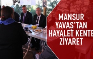 Mansur Yavşaş'tan Alcı Mahallesine ziyaret