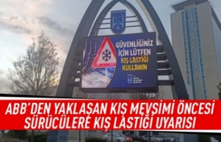 ABB'den araç sahiplerine kış lastiği uyarısı