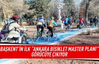 Ankara Bisiklet Stratejisi ve Master Planı görücüye...