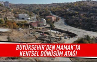 Büyükşehir'den Mamak'ta kentsel dönüşüm...