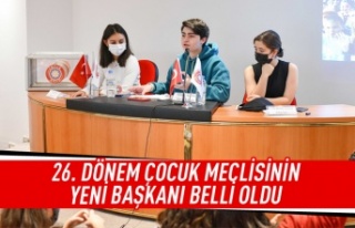 Çocuk Meclisi'nin yeni başkanı belli oldu