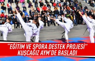 Eğitim ve Spora Destek Projesi Kuşcağız AYM'de...