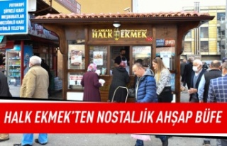 Halk Ekmek'ten nostaljik büfe