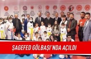 ŞAGEFED Gölbaşı'nda açıldı