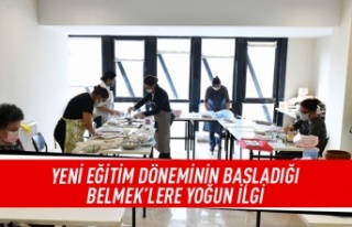 Yeni dönem BELMEK kayıtlarına yoğun ilgi
