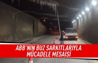 ABB buz sarkıtlarını temizledi