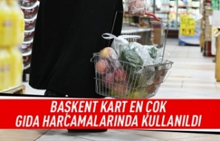 Başkent Kart en çok gıdada kullanıldı