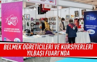 BELMEK öğreticileri ile kursiyerleri yılbaşı...