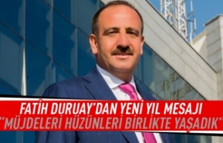 Fatih Duruay'dan yeni yıl mesajı