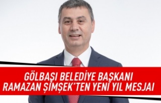 Gölbaşı Belediye Başkanı Ramazan Şimşek'ten...