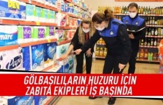 Gölbaşı zabıtası yeni yıl öncesi vatandaş...