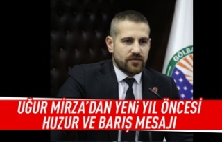 Uğur Mirza'dan yeni yıl mesajı