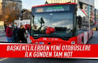 Yeni otobüslere tam not