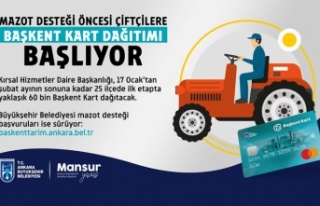 ABB mazot desteği öncesi çiftçilere Başkent kart...