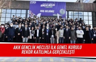 AKK Gençlik Meclisi ilk genel kurulu rekor katılımla...