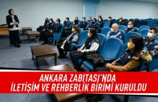Ankara zabıtası'nda iletişim ve rehberlik...