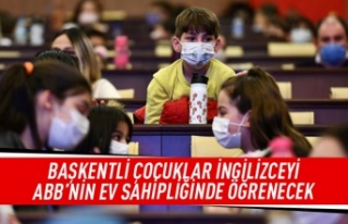 Başkentli çocuklar İngilizce'yi ABB ev sahipliğinde...