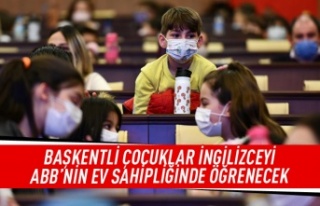 Başkentli çocuklar İngilizce'yi ABB ev sahipliğinde...