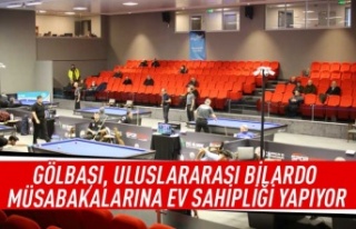 Dünya Gölbaşı’na Geliyor, Bilardo Turnuvaları...