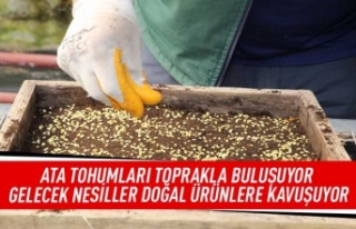 Gölbaşı Belediyesi Ata Tohumlarını Toprakla Buluşturdu…
