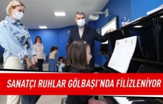 Gölbaşı Belediyesi Sanat Kursları ile Sanata Yolculuk...