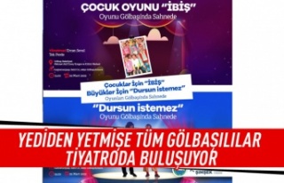 Gölbaşı Belediyesi’nden Yüzleri Güldüren Tiyatro...