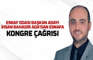 İhsan Bahadır Ada adaylığını açıkladı