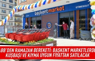 ABB'den Ramazan paketi: Başkent marketlerde...