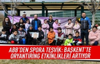 ABB'den spora teşvik: Başkent'te oryantiring...