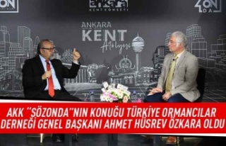 AKK "Sözonda"nın konuğu Türkiye Ormancılar...
