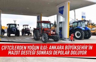 Çiftçilerden yoğun ilgi: Ankara Büyükşehir'in...
