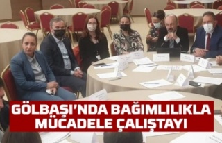 Gölbaşı'nda Bağımlıkla Mücadele Çalıştayı