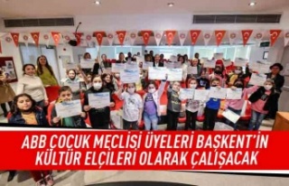 ABB çocuk meclisi üyeleri Başkent'in kültür...