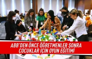 ABB'den önce öğretmenler sonra çocuklar için...