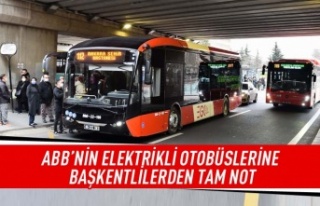 ABB'nin elektrikli otobüslerine Başkentlilerden...