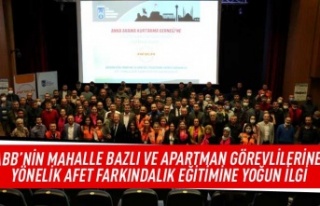 ABB'nin mahalle bazlı ve apartman görevlilerine...