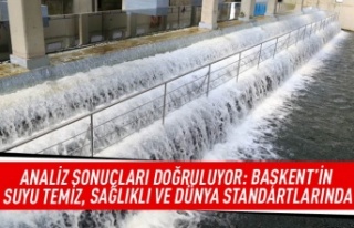 Analiz sonuçları doğruluyor: Başkent'in suyu...