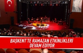 Başkent'te ramazan etkinlikleri devam ediyor