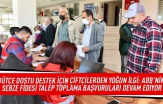 Bütçe dostu destek için çiftçilerden yoğun ilgi:...