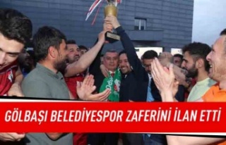 Gölbaşı Belediyespor’dan Şampiyonluk Zaferi…
