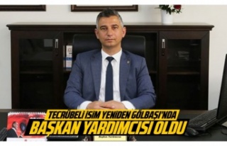 Hakan Göçer Başkan Yardımcısı oldu