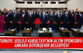 Türkiye Jeoloji Kurultayı'nın altın sponsoru:...