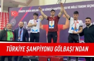 Ziya Samet Türkiye Şampiyonu oldu